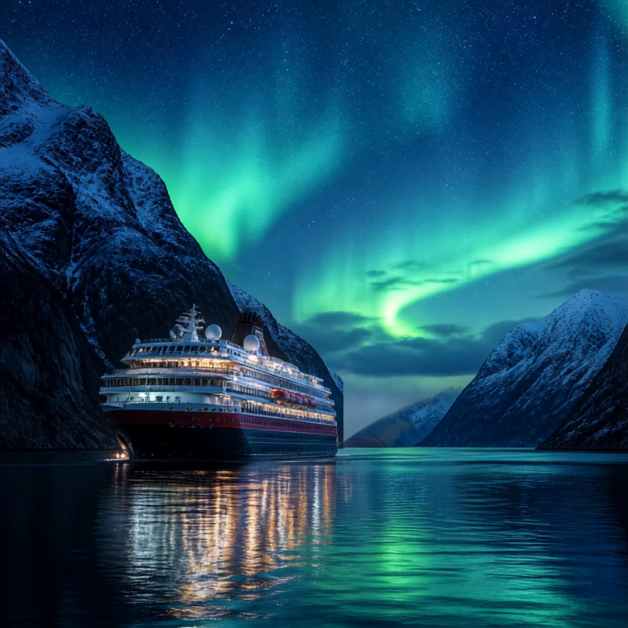 Hurtigruten made me do it.